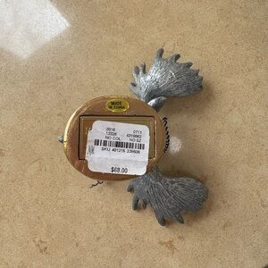 MacKenzie-Childs Gold and Silver Holiday Ornament